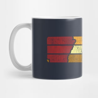 501 - Retro Lines Mug